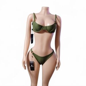 Blackbough Olive Swimwear
